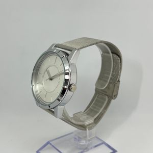 Montre à quartz moderne et simple 0964-C pour homme, bracelet en acier inoxydable, boîtier en alliage de 42 mm - Product Image 2