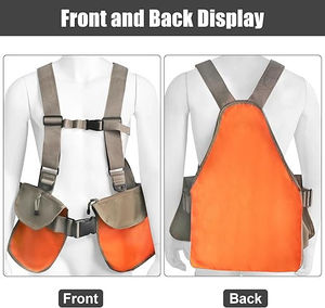 2024 Premium Ultra Lightweight Upland Hunting Vest Breathable Adjustable Outdoor <b>Shooting</b> Vest for Men OEM Wholesale - Product Image 4