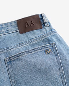 Pantalon long en jean pour homme, coupe droite, taille mi-haute, non extensible, formel, respirant, anti-boulochage, résistant au lavage, antistatique - Product Image 4