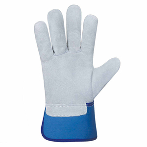 Fabricant professionnel, prix bas, gants de travail canadiens, gants de sécurité en cuir de vachette résistant, gants de travail pour ouvriers - Product Image 4