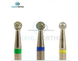 ชุดอุปกรณ์ฝังรากฟันเทียม หัวบอลกลม FG Burs สำหรับเครื่องมือความเร็วสูง 10 ชิ้น ปลอดเชื้อ ผลิตจากเหล็กกล้าโดย KAHLU ORTHOPEDIC - Product Image 4