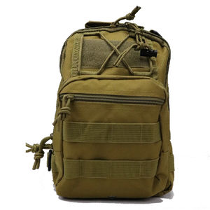 Mochila Táctica Multifuncional Impermeable de Lona para Exteriores, Bolso de Pecho Casual de Camuflaje, Diseño de Hombro Único para Colgar en la Cintura - Product Image 4