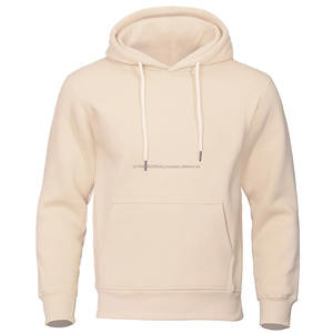 New Men's Hoodies Casual Solid Color <b>Short</b> <b>Sleeve</b> <b>Sweatshirt</b> with Embroidery Winter Hooded Sweater for Male - Product Image 5