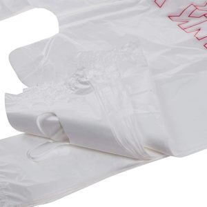 ถุงพลาสติก/ถุงเสื้อยืด/ถุงช้อปปิ้ง/ถุงใส่ของชำแบบใช้แล้วทิ้ง ขอบคุณ - Product Image 2