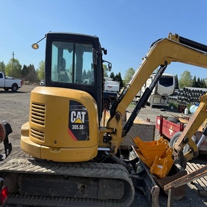 Mini-excavatrice Caterpillar 305.5E2 d'occasion, d'origine japonaise, CAT 305.5 E2, 5,5 tonnes, 305CR, petite pelle sur chenilles - Product Image 6
