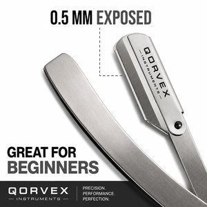 Razors <b>Barber</b> Straight Razor Kit .5mm Exposure 10 <b>Blades</b> Chicago - Product Image 4