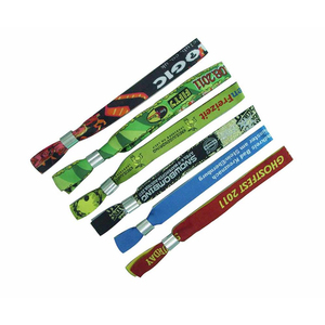 축제 행사용 125KHz <span class=keywords><strong>RFID</strong></span> 13.56MHz NFC 손목밴드 맞춤형 방수 출입 통제 패브릭 스마트 팔찌 (로고 포함) - Product Image 5