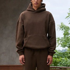 Dark Chocolate <b>Pullover</b> Hoodie Alternative names: * Espresso Brown Hoodie * Coffee Brown Streetwear Hoodie * Premium Fleece Ho - Product Image 3