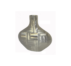 Jarrón de Aluminio de Diseño con Cuerpo Decorativo Perforado para la Mejora del Hogar Contemporáneo - Product Image 2