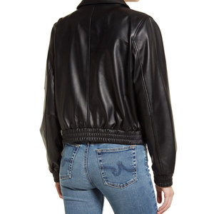 แจ็คเก็ตหนังแท้ขายส่งสำหรับผู้ชายและผู้หญิง แฟชั่นสไตล์มอเตอร์ไซค์ มีไซส์พลัสไซส์ให้เลือก หนังแท้คุณภาพเยี่ยม 100% - Product Image 2