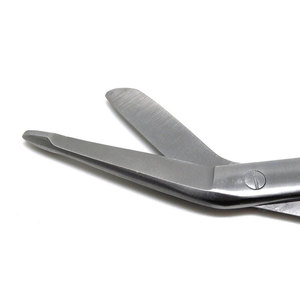 Ciseaux à pansements Lister en acier inoxydable, courbés, médicaux, manuels, réutilisables, de haute qualité, personnalisés pour la chirurgie, les soins infirmiers et les traumatismes. - Product Image 4