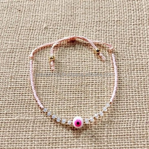 Hot Selling Bohemian Style Seed Bead Woven Handmade Colorful Unisex 7inch Luxury Charm Bracelet Trendy Gift Indian Manufacturer - Product Image 1