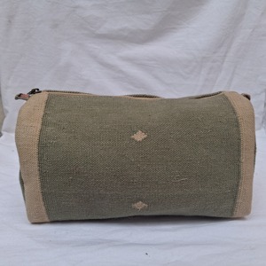 Cotton Zipper Travel Cosmetic <b>Bag</b> Stylish Fashion Practical Case Eco-Friendly Durable <b>Medium</b> <b>Size</b> Beauty Products Women's - Product Image 5