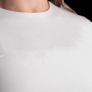 Camiseta Deportiva Corta para Mujer, Ajustada, Lisa, Ecológica, Ligera, 190 g/m², para Gimnasio, OEM - Product Image 4