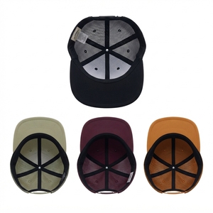 Amteria Trucker Cap 6-Panel Mesh Adjustable Baseball <b>Hat</b> Embroidered Logo Front Panel Unisex Casual Spring <b>Summer</b> Style - Product Image 4