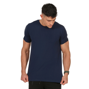 Camiseta de Corte Holgado con Hombros Caídos para Hombre, Ligera y Transpirable, de Algodón, para Gimnasio, Ropa Casual de Calle y Estilo de Vida Veraniego - Product Image 1