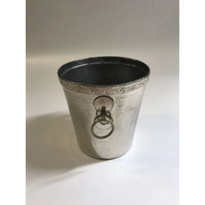 Large Decorative Metal <b>Ice</b> Bucket For Champagne Wine Beer Cooling Strong Handle Premium Finish Admirable Look Storage Bucket - Product Image 4