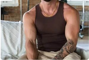 Débardeur athlétique sans manches pour homme avec logo personnalisé – Vêtements de sport respirants pour un style de vie actif - Product Image 4