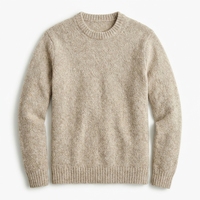 Pull en cachemire et laine pour homme, col rond, tricot vintage, tricot d'hiver