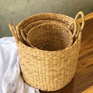 ตะกร้าสานสำหรับใส่ของในบ้าน,ตะกร้าใส่ผ้าสำหรับซักผ้าจากเวียดนาม - Product Image 4