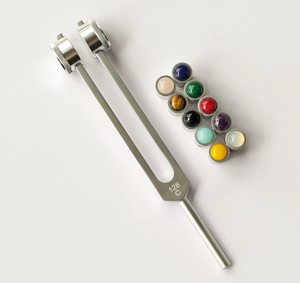 Diapason lesté Mars International 396 Hz avec pied en gemme - Fréquence Solfeggio - Product Image 3