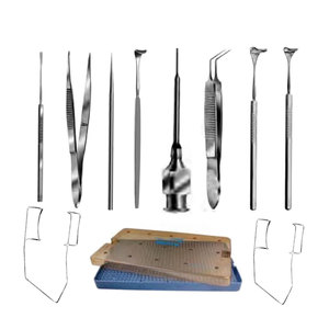 Kit de Instrumentos Quirúrgicos Surtechs para Extracción de Cuerpos Extraños Oculares, Manual, Acero Inoxidable Alemán, Certificado CE, Herramientas de Cirugía Oftálmica - Product Image 1