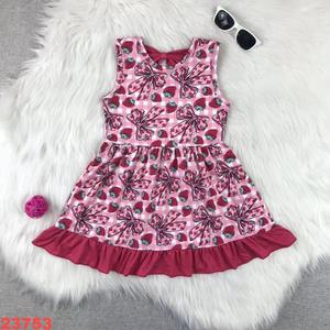 Logotipo personalizado Little Prince Dress Cute Kid Girl ODM Precio al por mayor Tela de seda de leche diseñada de fábrica para niños - Product Image 3