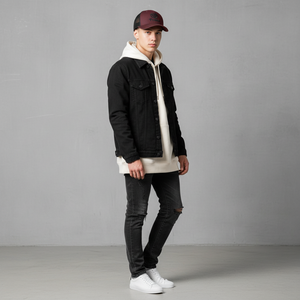 Gorra de Béisbol Personalizada 2026 con Logotipo Bordado en 3D, Naranja y Negra, de Malla, Estilo Trucker, Ajustable, Fabricante OEM - Product Image 6