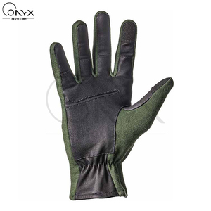 Guantes de Vuelo Nomex Ignífugos de Alta Calidad, Resistentes al Calor, Tácticos, de Aviación, de Cuero Genuino, del Fabricante - Product Image 3