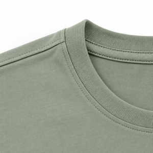 T-shirt long à col rond pour femme, en maille douce extensible, manches courtes, coupe ample, style décontracté Y2K, éco-responsable, fournisseur en gros, OEM - Product Image 4