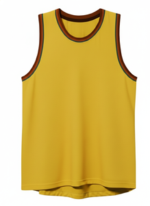 Maillots de basket athlétiques pour hommes, ensemble d'uniformes de sport d'été 100 % polyester à séchage rapide, nom d'équipe personnalisé - Product Image 3