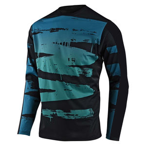 Jersey BMX personalizado OEM con diseño atractivo, de secado rápido, manga larga, estampado, en oferta a precio económico. - Product Image 1