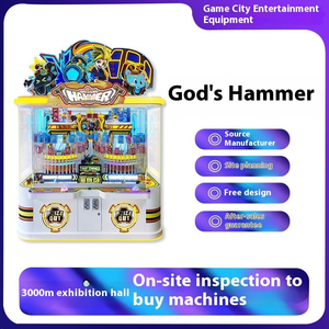 Treasure Hammer 2P Coin Operated Prize Redemption Arcade <b>Machine</b> Commercial <b>Amusement</b> Equipment for Family Entertainment Center - Product Image 4