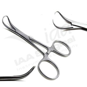 Pinza para Toallas Backhaus de Acero Inoxidable Manual de Alta Calidad para Operaciones Quirúrgicas y Uso Veterinario IAA INSTRUMENTOS QUIRÚRGICOS - Product Image 3