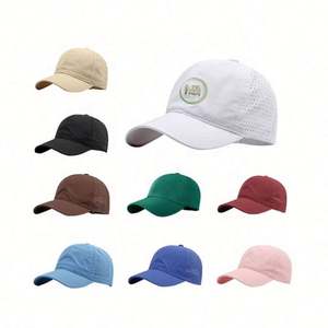 Gorra de Béisbol Personalizada de 5 Paneles con Logotipo Impreso, Perforada con Corte Láser, Impermeable, Deportiva, Tipo Trucker - Product Image 6