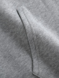 Custom Logo Hooded Men's 100% Cotton French Terry 350g Regular Fit Casual Autumn Wear Heat Transfer Printed Front <b>Back</b> Design - Product Image 5