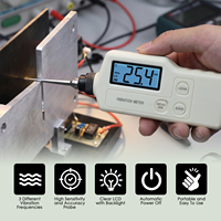 Handgehaltenes Digitales Vibrationsmessgerät Piezoelektrischer Beschleunigungsmesser Tragbares Vibrometer für Rotierende und Oszillierende Maschinen