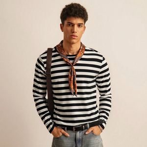 Camisas de manga larga para hombre de alta calidad, suministro directo de fábrica, OEM, ODM, camisas de manga larga hechas a medida, ropa informal y formal - Product Image 1