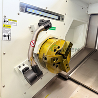 Tour à métaux à banc incliné TCK50A avec axe Y, tourelle hydraulique BMT55, tourelle motorisée, tour CNC de haute précision