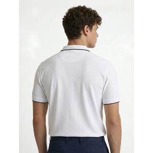 Polo d'été personnalisé avec logo, vêtements de rue, manches courtes, vente en gros, respirant, vintage, décontracté, performance golf et tennis - Product Image 1