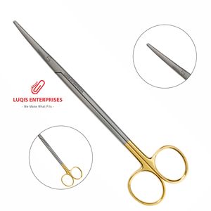 Metzenbaum Scissors Serrated Tungsten Carbide Delicate Smooth Tips Surgical Instrument Stainless Steel <b>Precision</b> <b>Tool</b> - Product Image 1