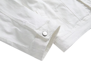 Chaqueta de Mezclilla Azul para Hombre, Invierno, Último Modelo, Venta al Por Mayor, Logotipo y Talla Personalizados, Alta Calidad, Transpirable, con Patrón de Letras - Product Image 3