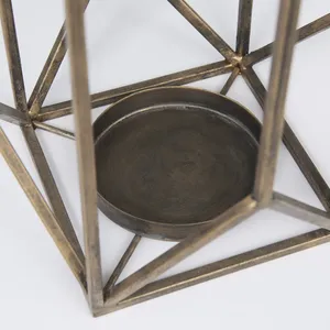 Luxury New Handmade Metal Candle Holder Modern Decorative Centerpiece for Living RoomWorld Trending Handmade Metal Candle Holder - Product Image 4