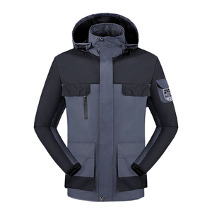 Hooded Quilted Polyester Shell <b>Jacket</b> Lightweight Insulated Outdoor <b>Winter</b> <b>Jacket</b> - Product Image 2