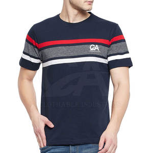 Camiseta para Hombre a Precio Económico con Logotipo Personalizado al por Mayor, Camisetas Casuales para Hombre al Mejor Precio Personalizadas - Product Image 1