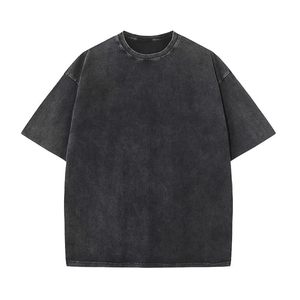 Camiseta vintage de cuello redondo con bloques de color vibrantes, corte holgado para hombre, hecha con tela premium. - Product Image 2