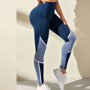 Leggings de sport taille haute pour femme, doux, pour yoga, fitness, séchage rapide, avec logo personnalisé. - Product Image 3