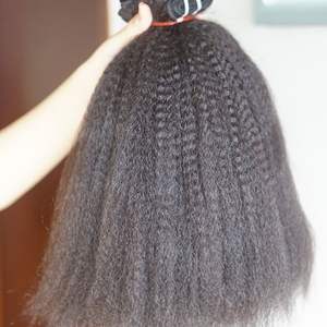 Cheveux humains vietnamiens Yaki Kinky Straight avec faisceaux - Product Image 4