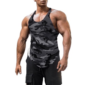 <b>Men</b> Cotton Bamboo Formal Tank Tops Sleeveless Gym <b>Stringer</b> <b>Vest</b> Blank Custom Embroidery Solid Color Fitness Quick Dry Breathable - Product Image 1