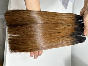 Trame de cheveux de haute qualité Ombre noir miel os de corps droit cheveux humains vietnamiens - Product Image 2